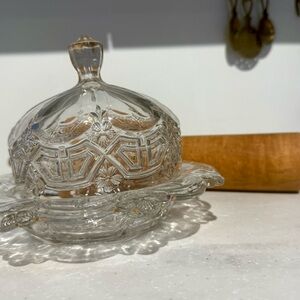 EAPG Athenia Covered Butter Dish c.1912